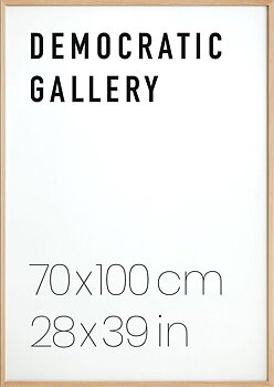 EK RAM. OAK WOOD FRAME 70X100CM / 28X39IN