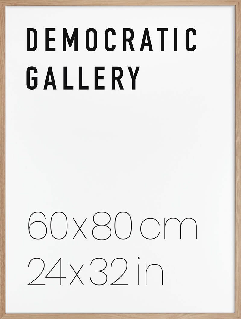 OAK WOOD FRAME 60X80CM / 24X32IN