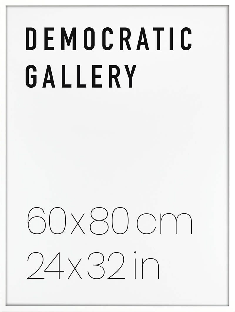 WHITE WOOD FRAME 60X80CM / 24X32IN