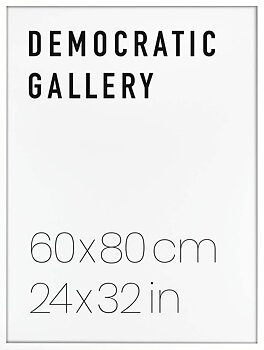 WHITE WOOD FRAME 60X80CM / 24X32IN