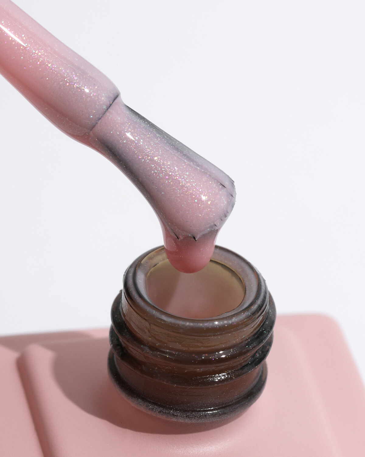 E.MiLac Base Gel Pearl Pink #13 9 ml  - 3