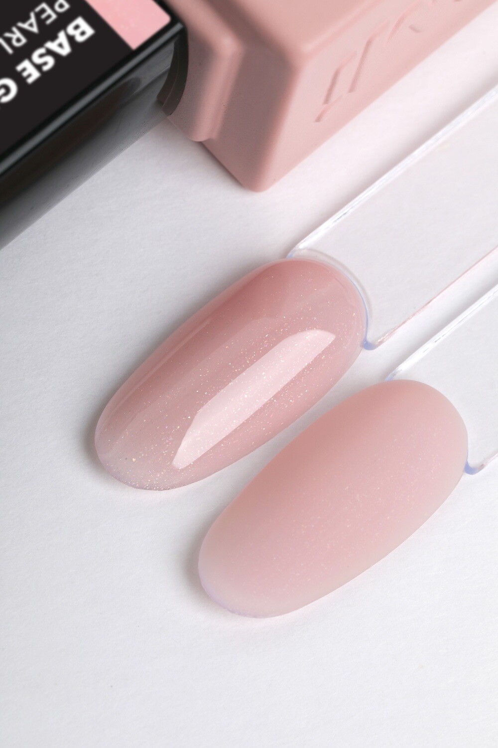 E.MiLac Base Gel Pearl Pink #13 9 ml  - 7