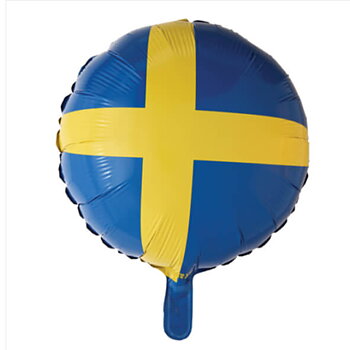 Folieballong | Sverigeflagga | Student