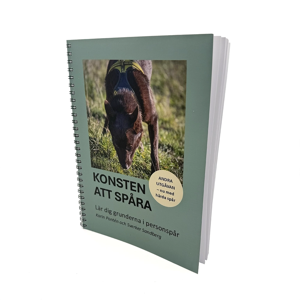 Dog book about trackning