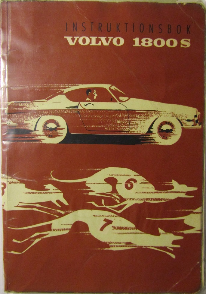 1965 Volvo 1800 S Instruktionsbok 3.65