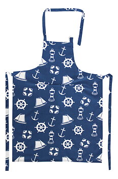 Apron - Maritime, cotton, 70x85cm