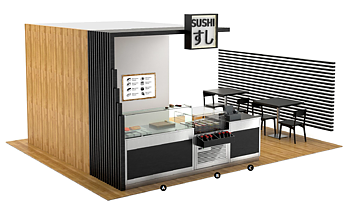 Sushi bar modul
