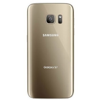 Samsung Galaxy S7 Edge Baksida Med Tejp - Guld