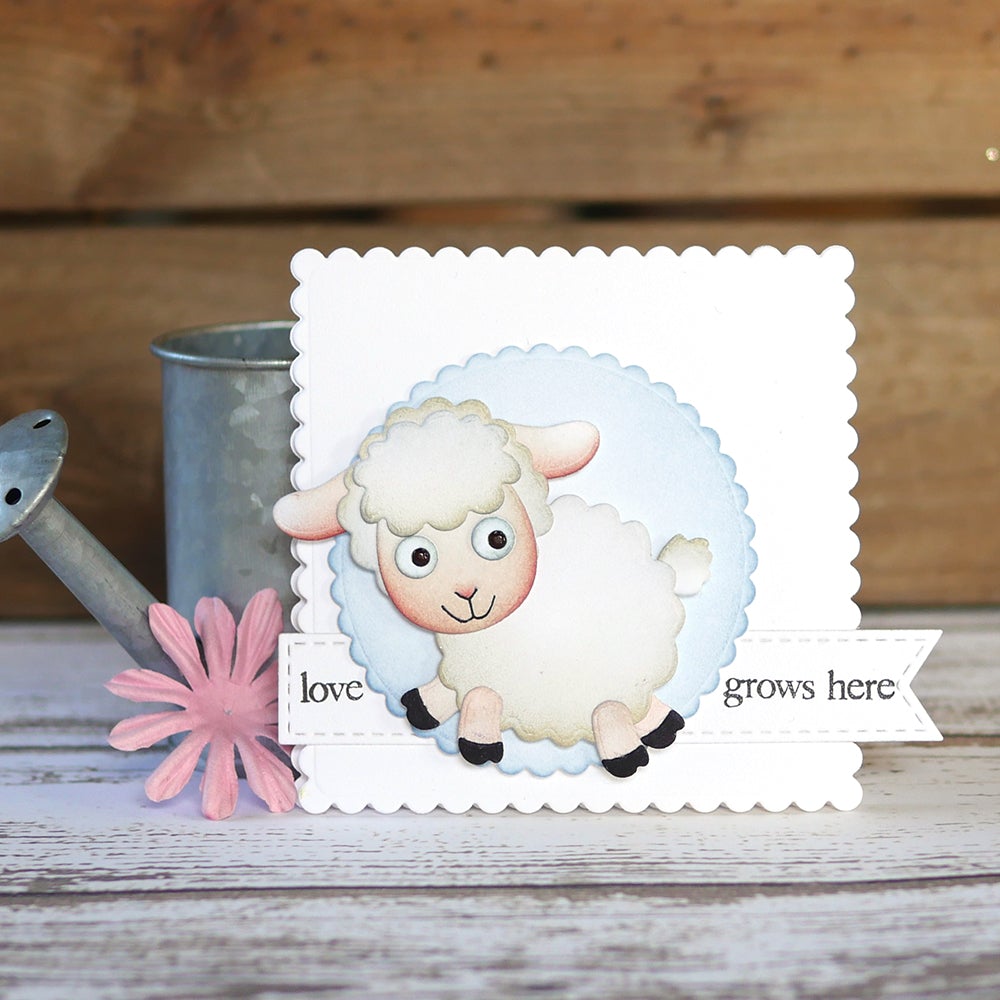 Elizabeth  - Life is Better on the Farm - Clear Stamp - 6