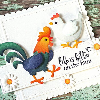 Elizabeth  - Life is Better on the Farm - Clear Stamp