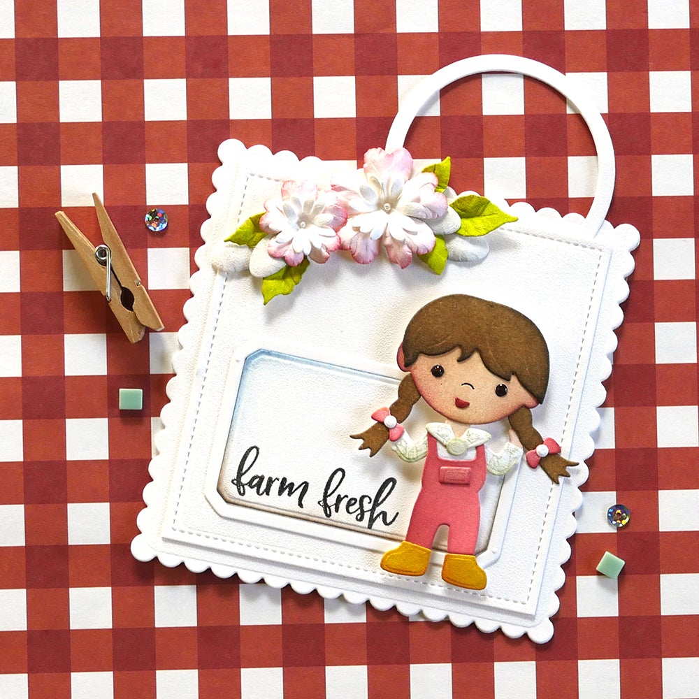 Elizabeth  - Life is Better on the Farm - Clear Stamp - 5