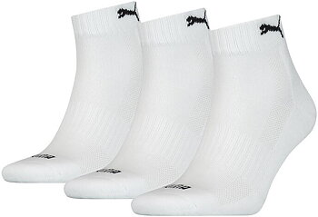 3-pack Puma pehmustetut Quarter-sukat