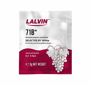 100-pack, Lalvin 71B, 5 g
