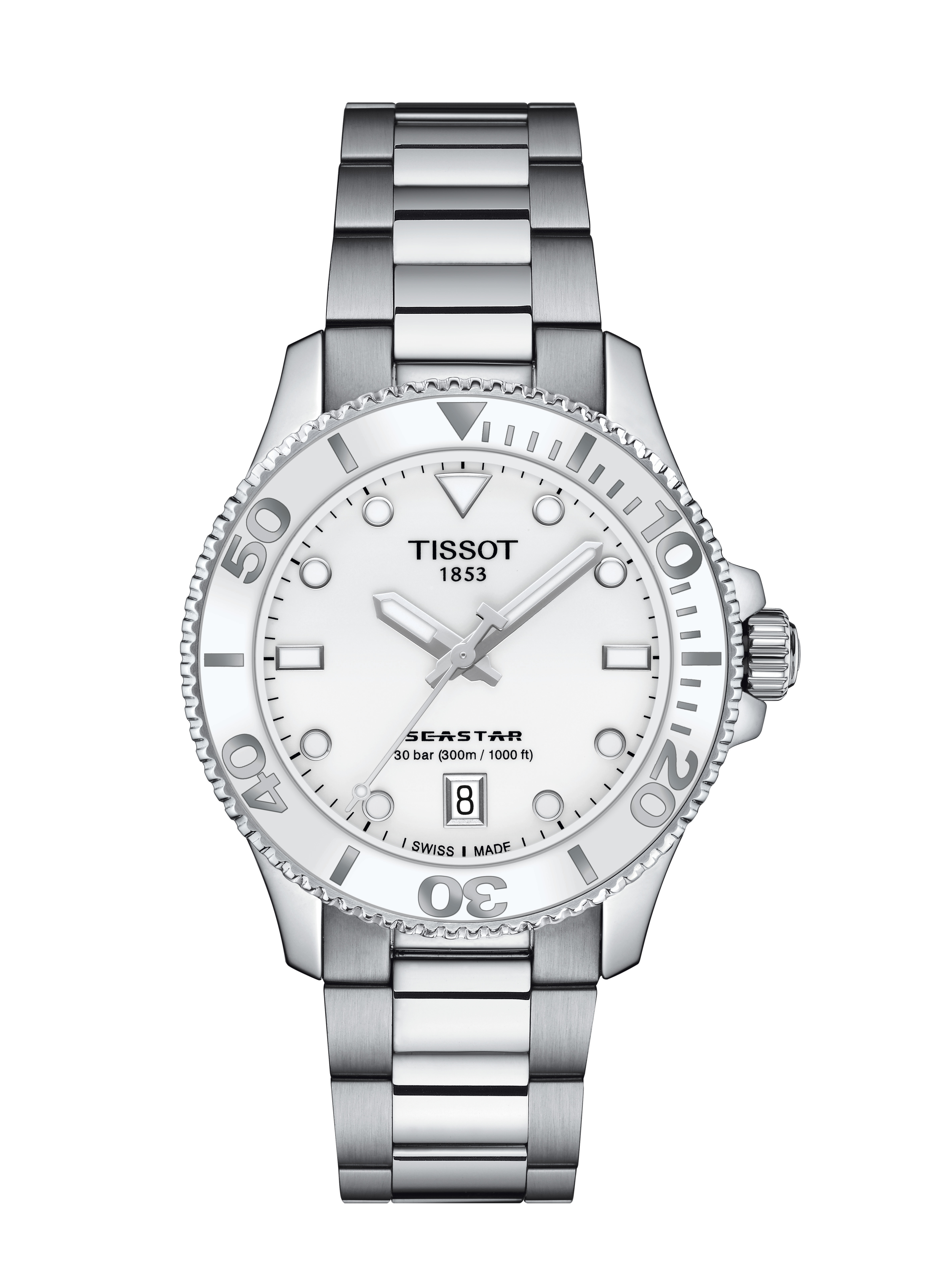 Tissot T120.210.11.011.00 Tissot Seastar 1000 36 vit 