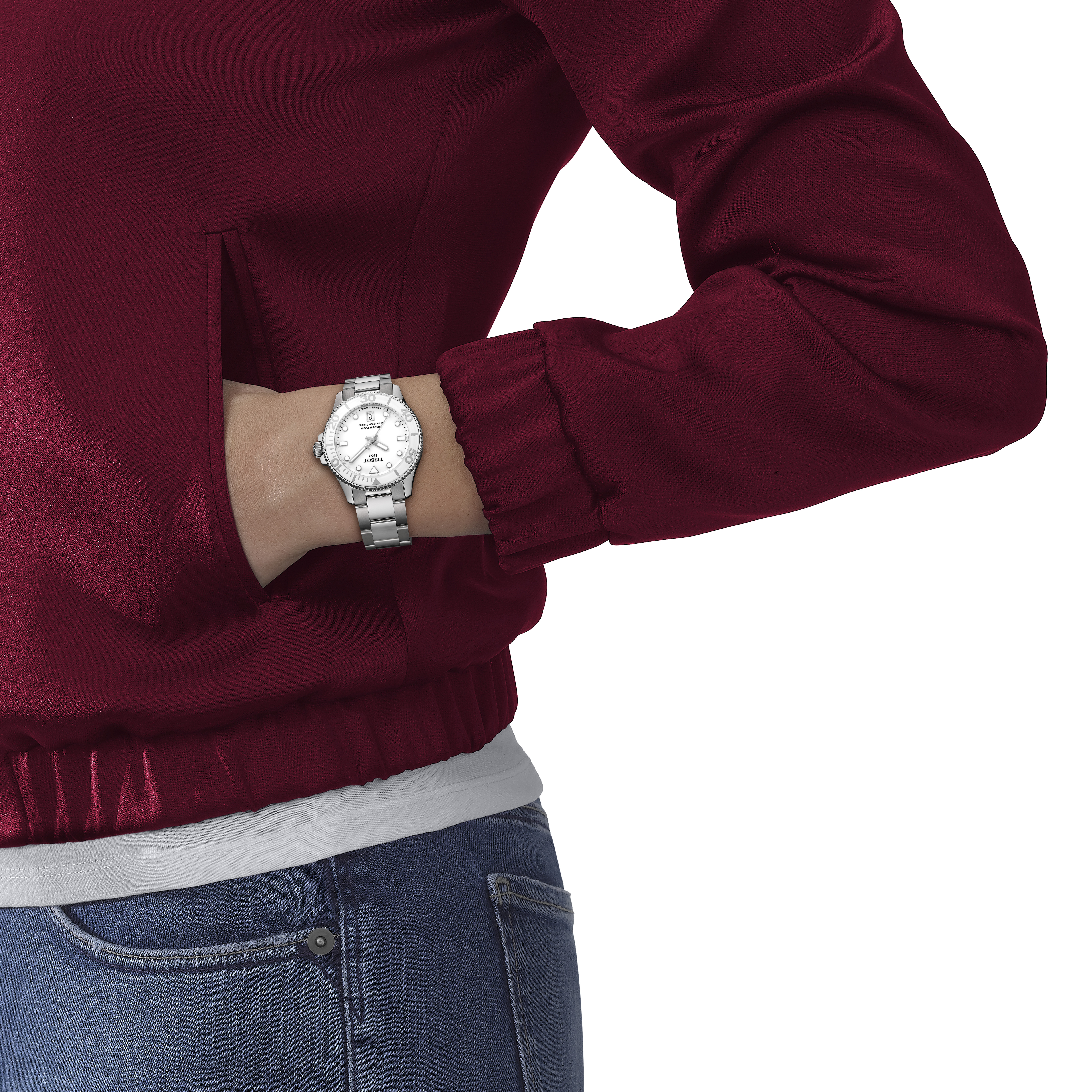 Tissot T120.210.11.011.00 Tissot Seastar 1000 36 vit handled