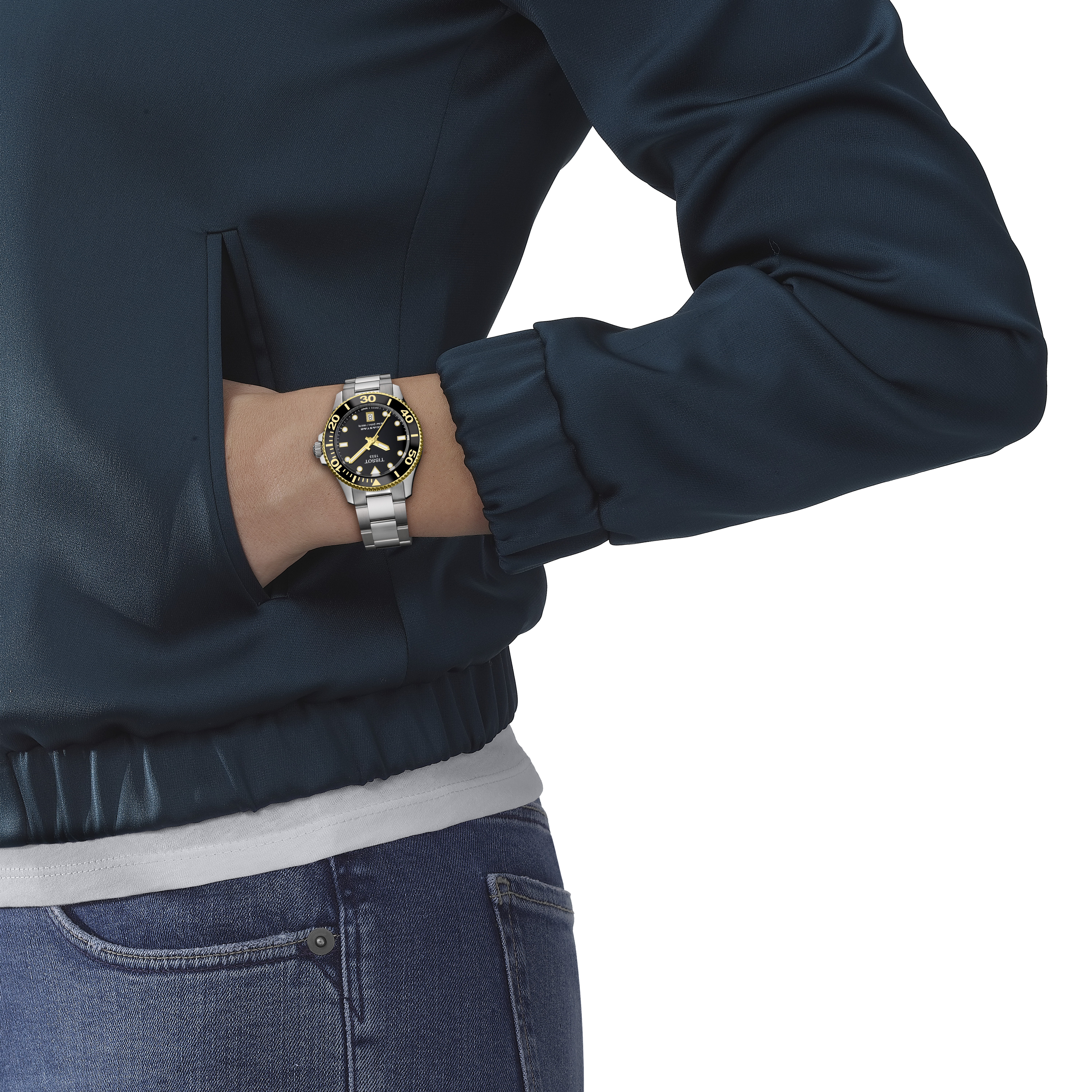 Tissot T120.210.21.051.00 Tissot Seastar 1000 36 svart handled