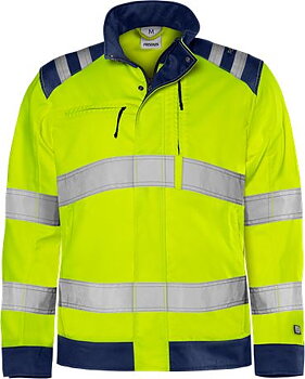 Fristads VARSELJACKA GREEN 4067 GPLU, KLASS 3
