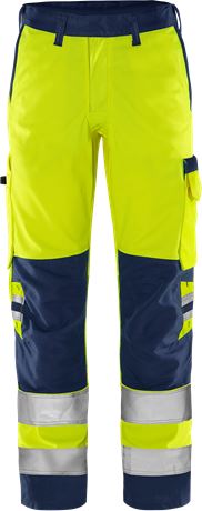 Fristads VARSELBYXA GREEN 2651 GPLU, KLASS 2 - 2