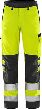 Fristads VARSELBYXA GREEN 2651 GPLU, KLASS 2