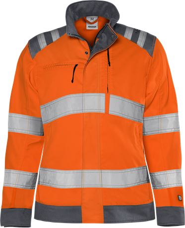 Fristads VARSELJACKA GREEN 4068 GPLU KLASS 3, DAM - 4