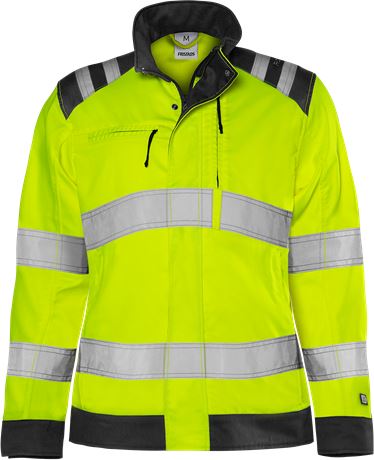 Fristads VARSELJACKA GREEN 4068 GPLU KLASS 3, DAM