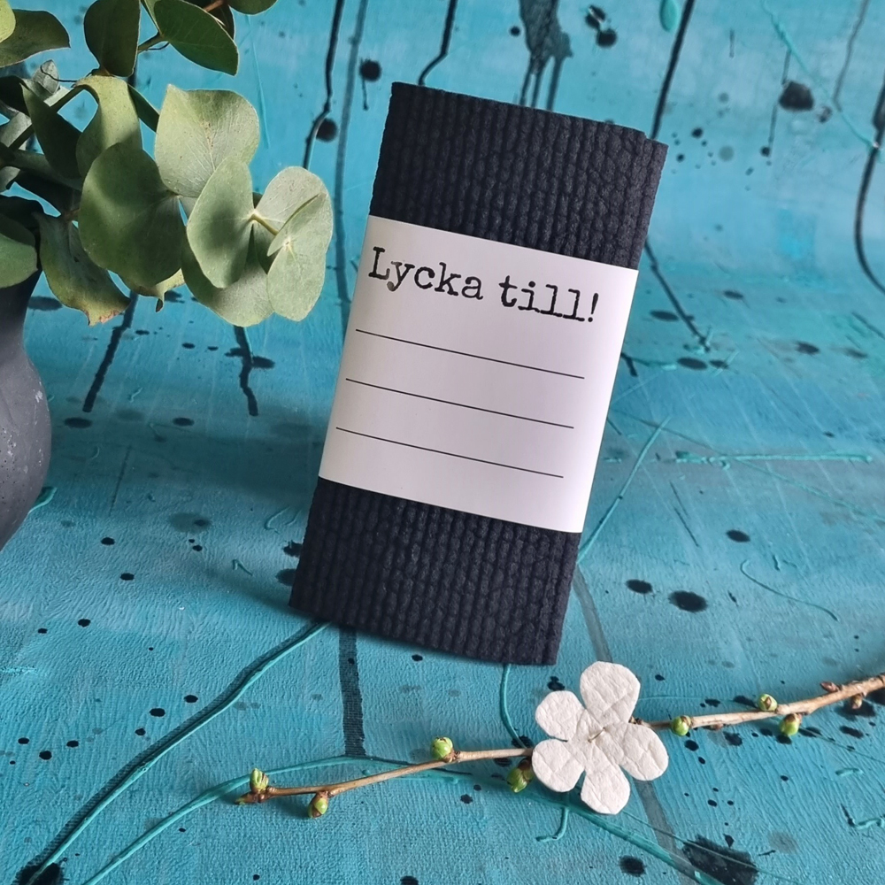 black dishcloths LYCKA TILL 2-pack - 2