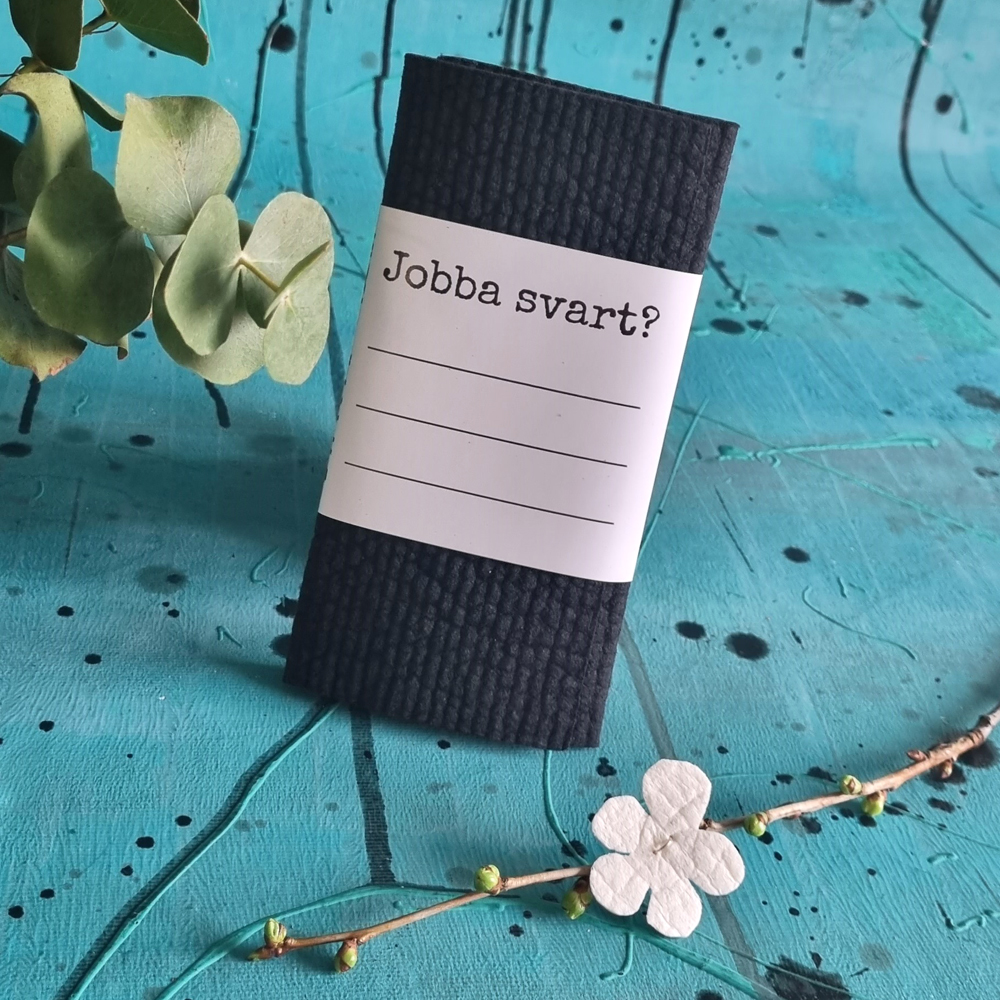 black dishcloths JOBBA SVART? 2-pack - 2