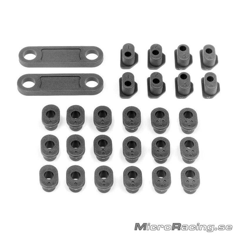 DEAL* HB RACING - Hinge Pin Bushing Set - 2