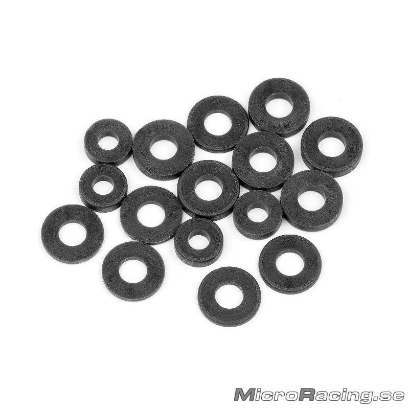DEAL* HB RACING - Plastic Spacer Set