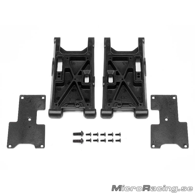 DEAL* HB RACING - Rear Suspension Arm Set, 1pair - 2