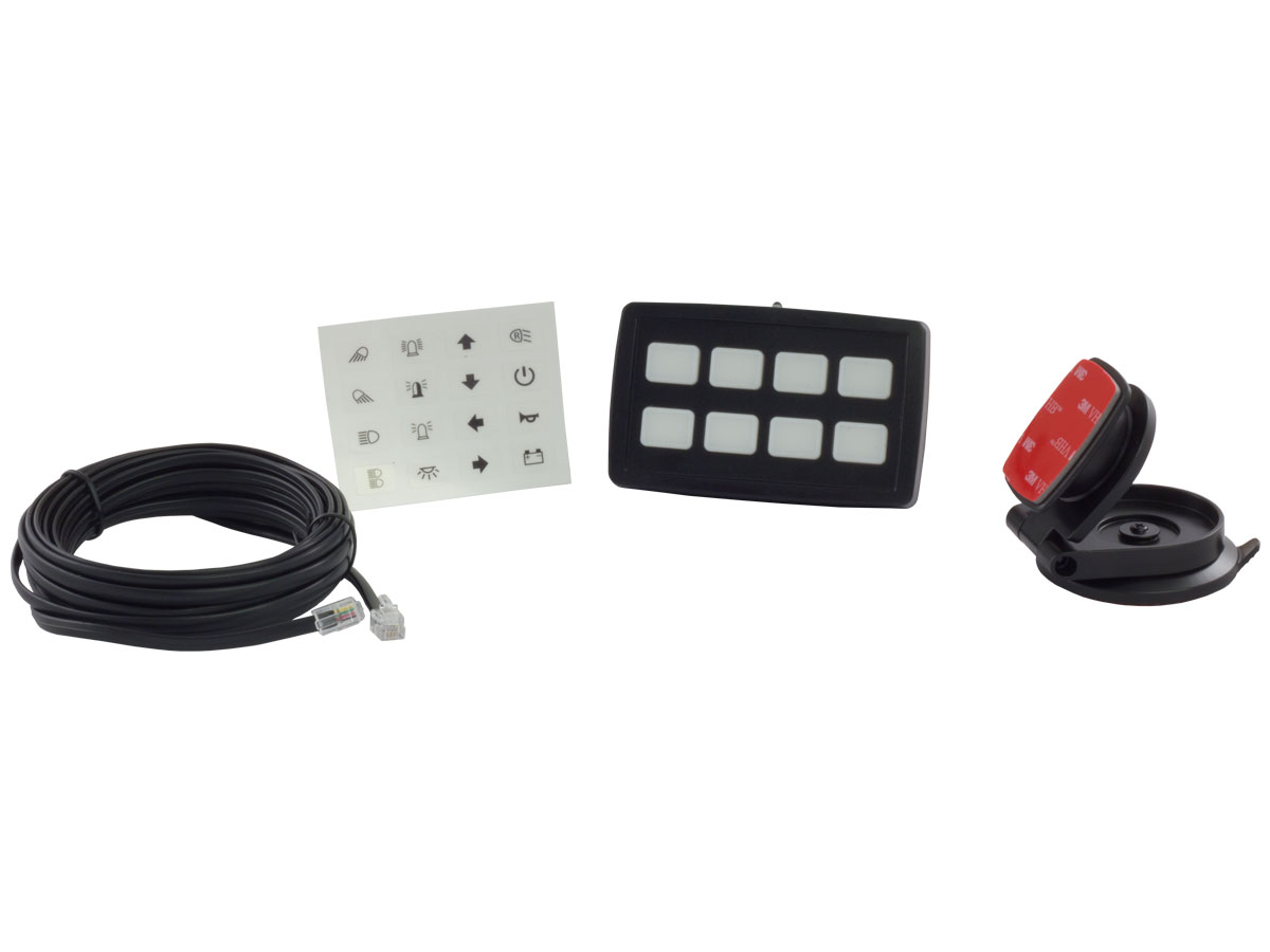 Manöverpanel 8 knappar för SCR Advanced - 2