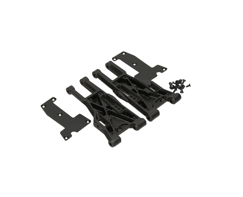 DEAL* HB RACING - Främre Bärarm Set, Hård, 1par - 3