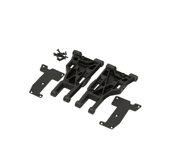 DEAL* HB RACING - Främre Bärarm Set, Hård, 1par