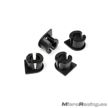 DEAL* HB RACING - Shock Cap Bushing, 4pcs