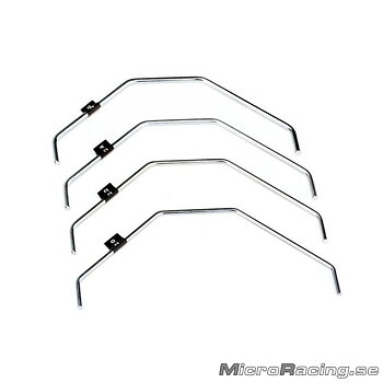 DEAL* HB RACING - Front Roll Bars, 2.0, 2.2, 2.4, 2.6mm