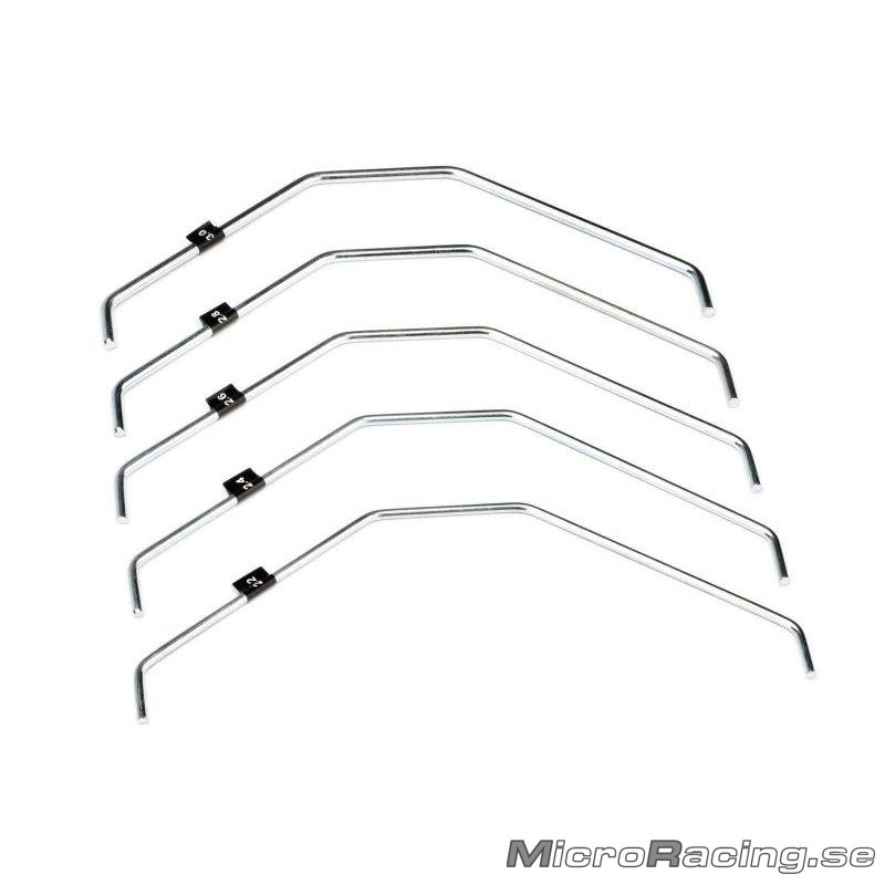 DEAL* HB RACING - Kränghämmar Set Bak, 2.2/2.4/2.6/2.8/3.0mm
