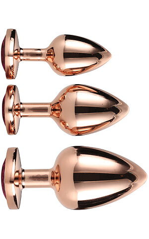 ROSE GOLD PLUG SET