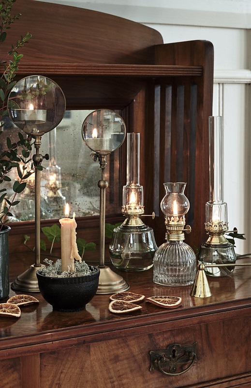 Petroleum lamp - Kerosene Lamp - Glass - Green - 4