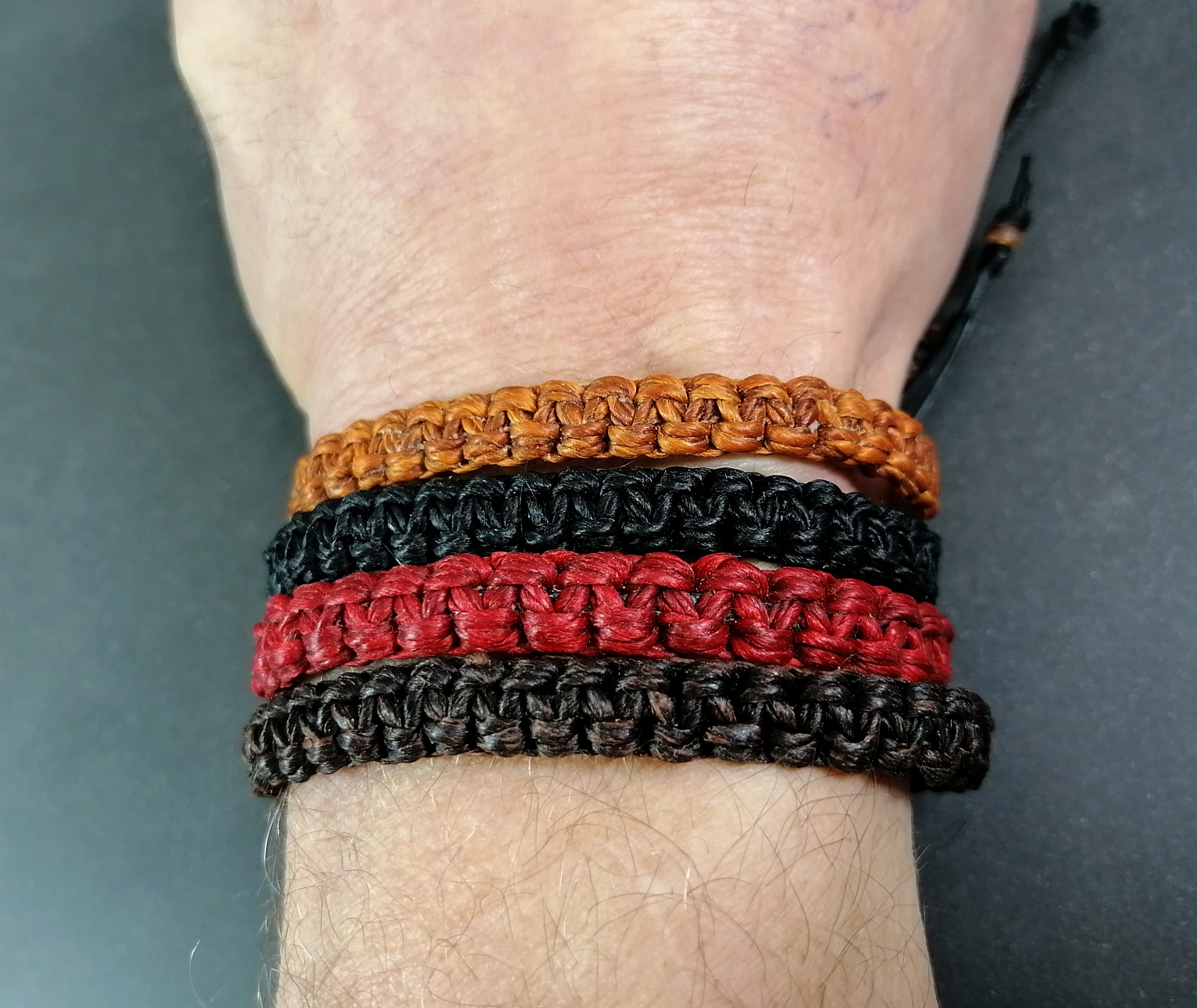 Vävd Armband  - 8 mm - 4