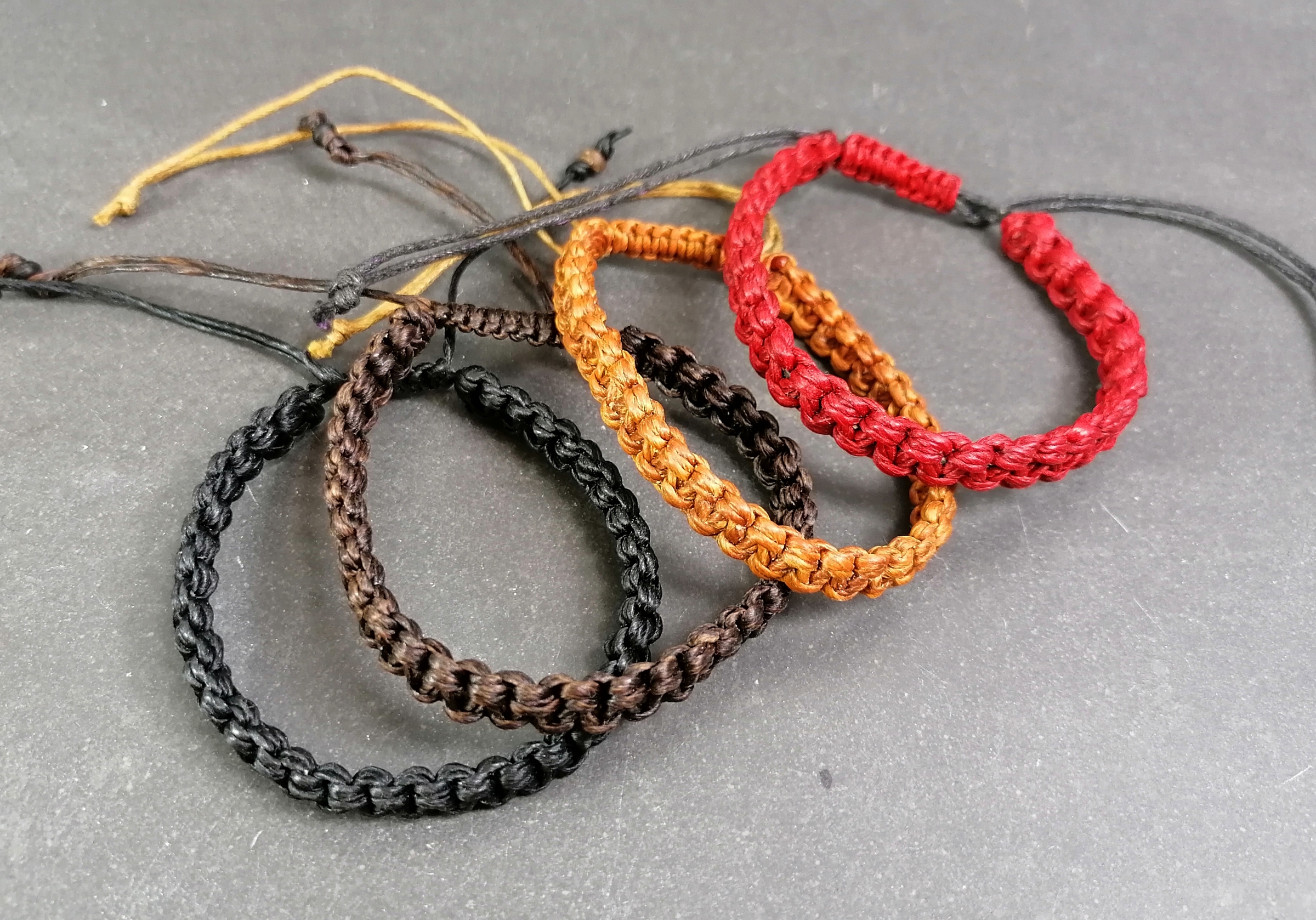 Vävd Armband  - 8 mm