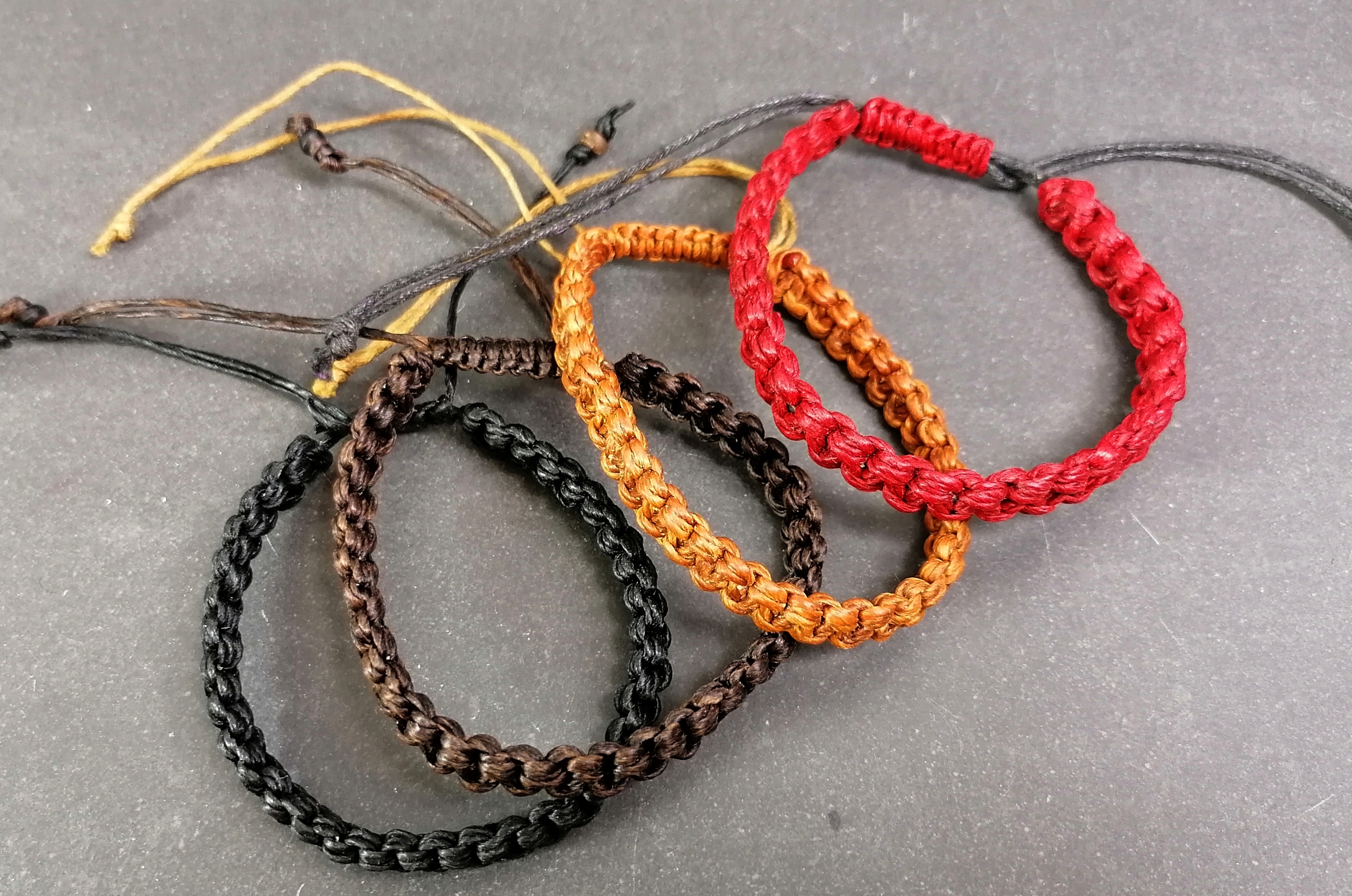 Vävd Armband  - 8 mm - 2