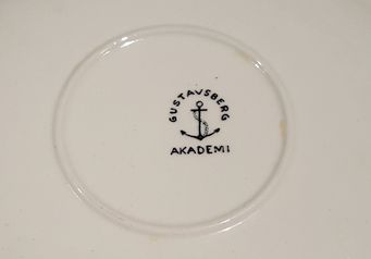 Akademi tea saucer - 2