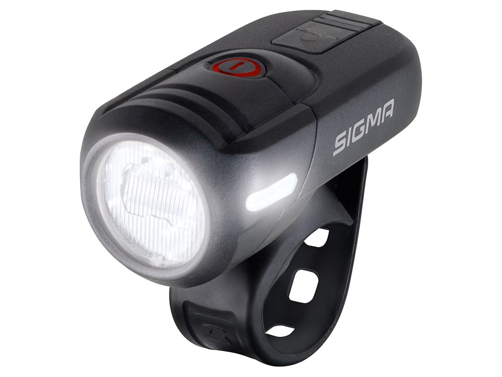SIGMA Front light Aura USB Black