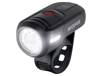 SIGMA Front light Aura USB Black