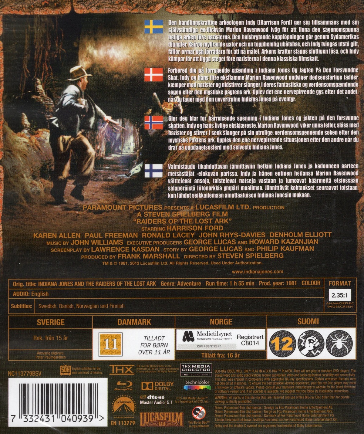 Indiana Jones And the Raiders of the Lost Ark (Blu-ray) - 2