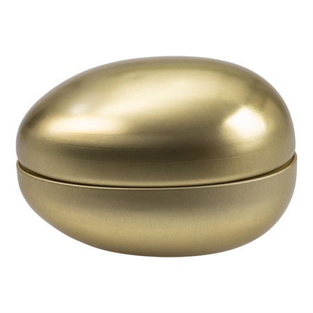 Påskägg Plåt Guld 15 cm  