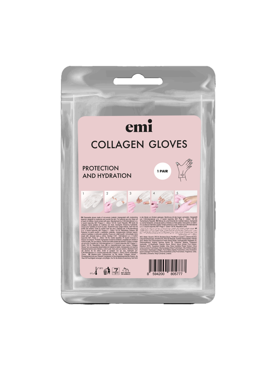 Set Collagen Gloves,  * 1