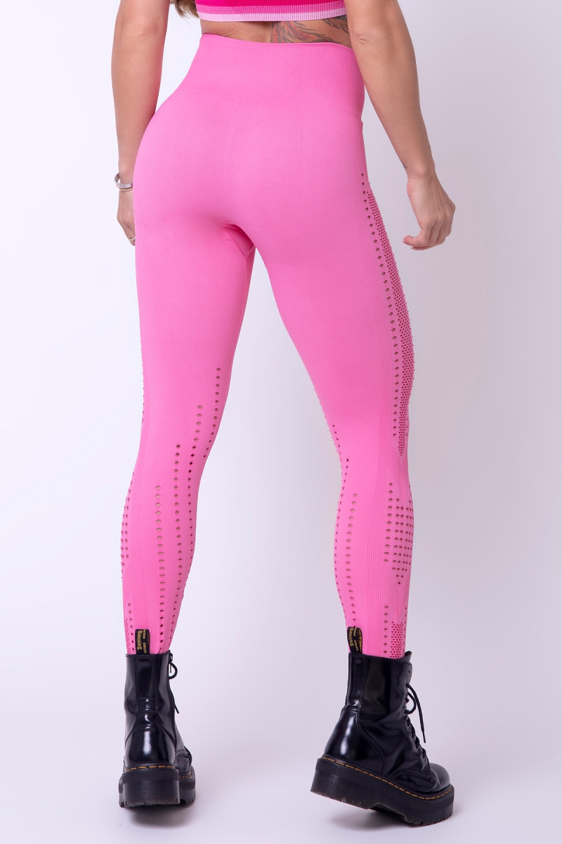 HIPKINI Seamless Tights Fitness Soft Pink - 2