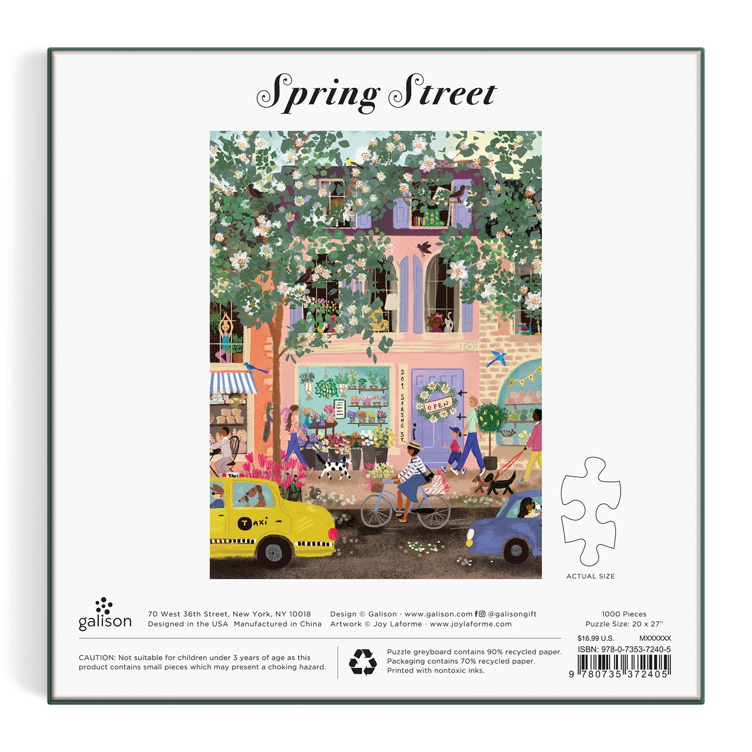 Spring Street, 1000 Piece Puzzle - 4