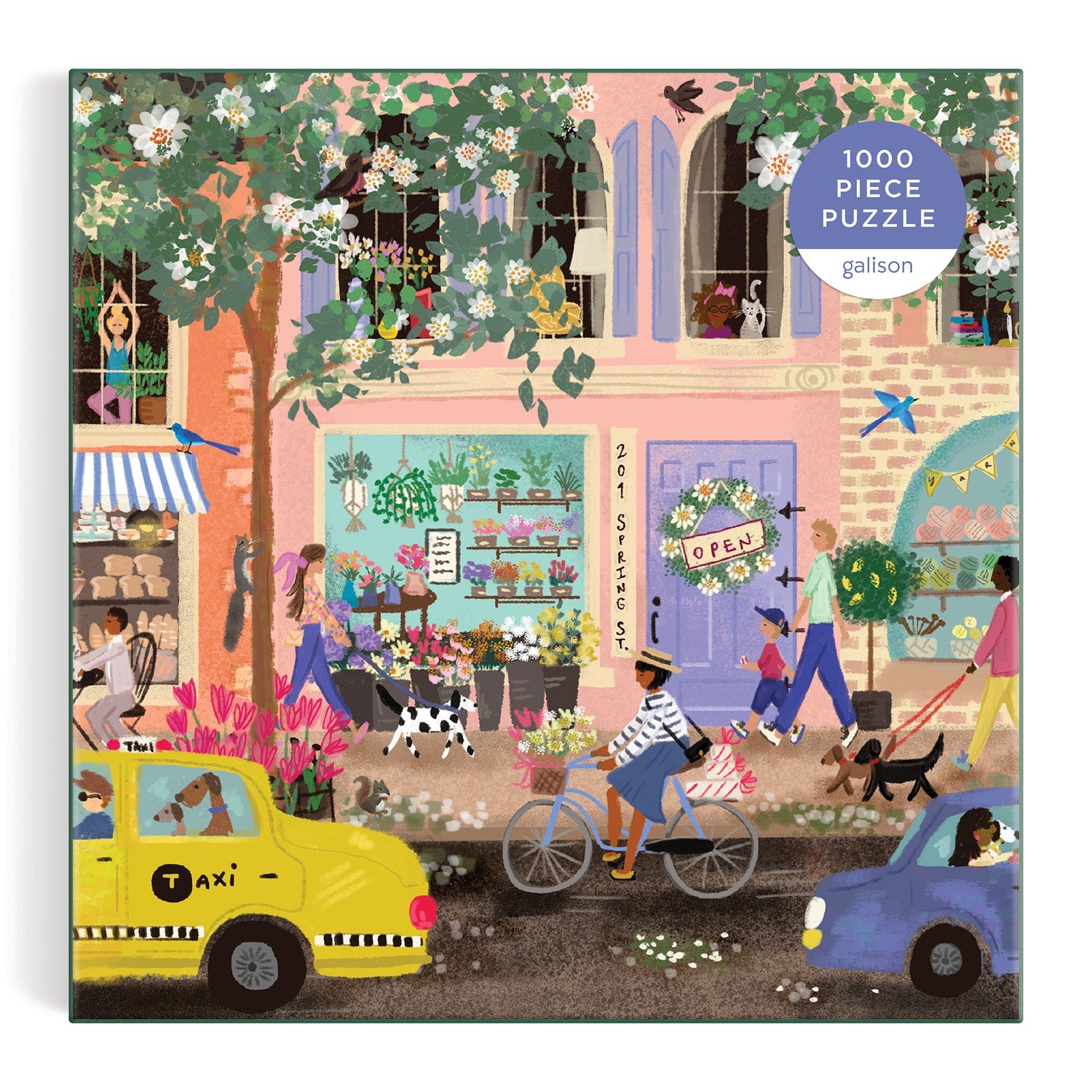 Spring Street, 1000 Piece Puzzle - 3